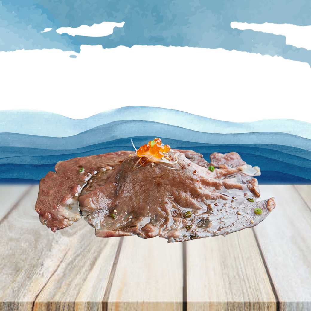 Aussie Wagyu Top Ikura Nigiri	ข้าวปั้นเนื้อวากิว ท๊อปไข่ปลาแซลมอน