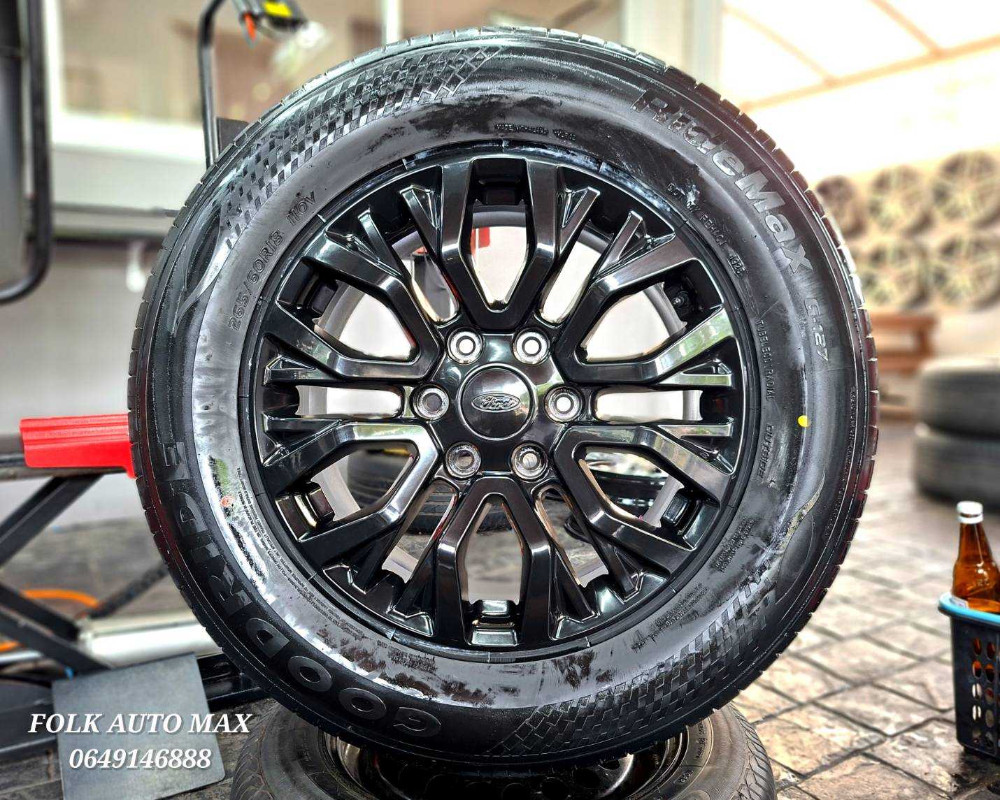 ปี 25 ล้อ Ford fx4 ขอบ 18 สภาพสวยไม่มีรอย พร้อมยางใหม่ Goodride 265 60 18 ปี 25  1783668 91263668