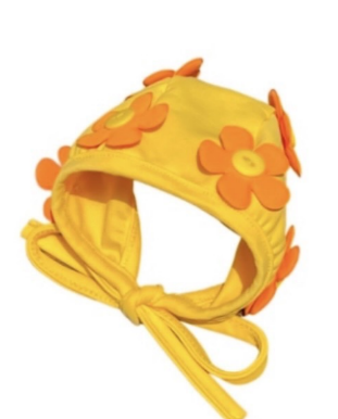 Freddie Tale-M Blooming Swimming cap Yellow
