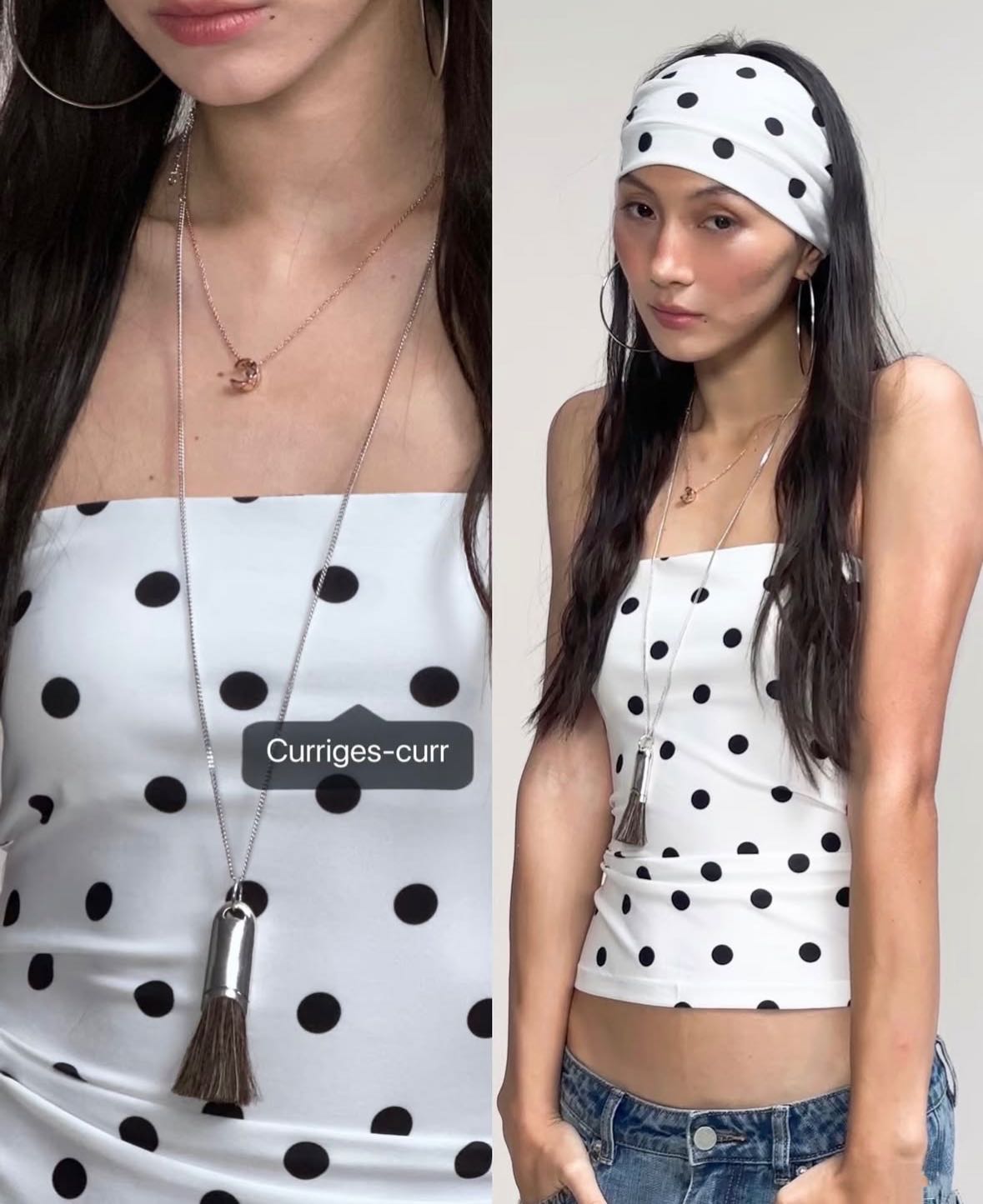 Polkadot top 