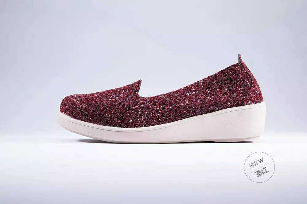 SEOUL LIMITED สีแดงกากเพชร