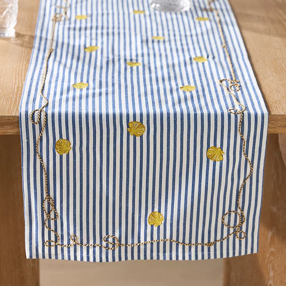 (พรีออเดอร์) Nathalie Lete Embroidered Table Runner