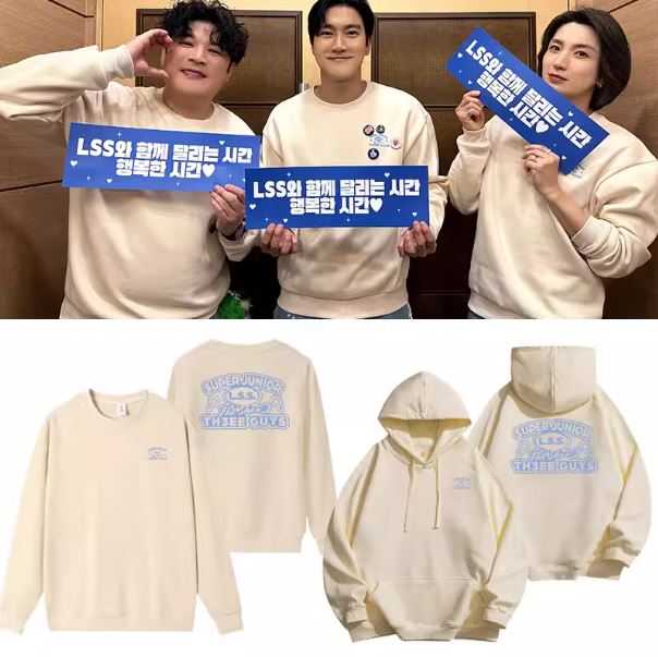Pre-Order | เสื้อกันหนาว Super Junior L.S.S : The Show Th3ee Guys