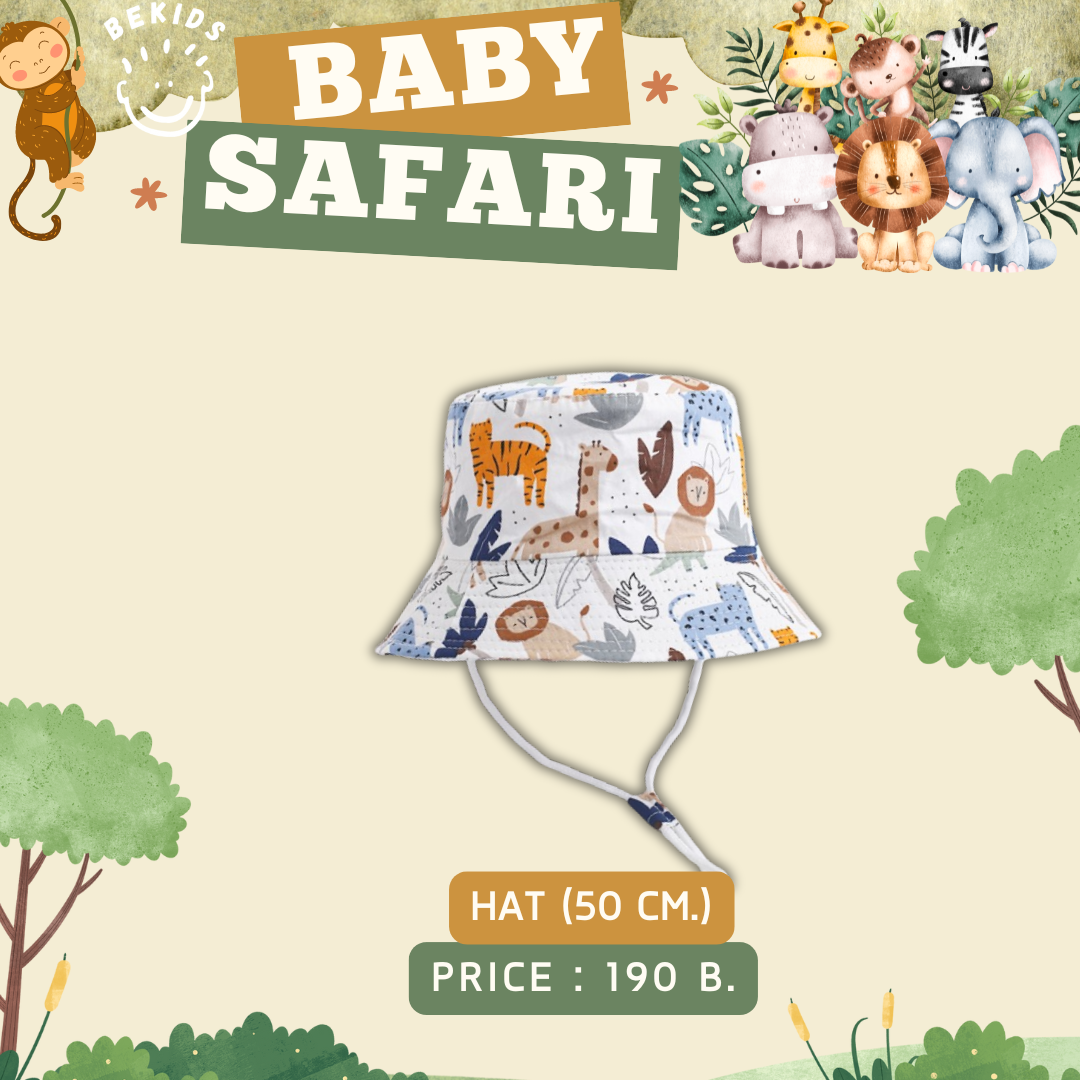 Safari Hat (รอบศีรษะ 50 cm.)