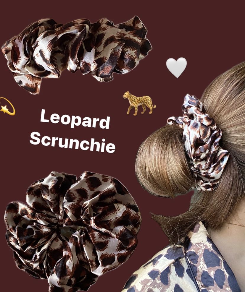 Leopard Scrunchie🐆💫🤎