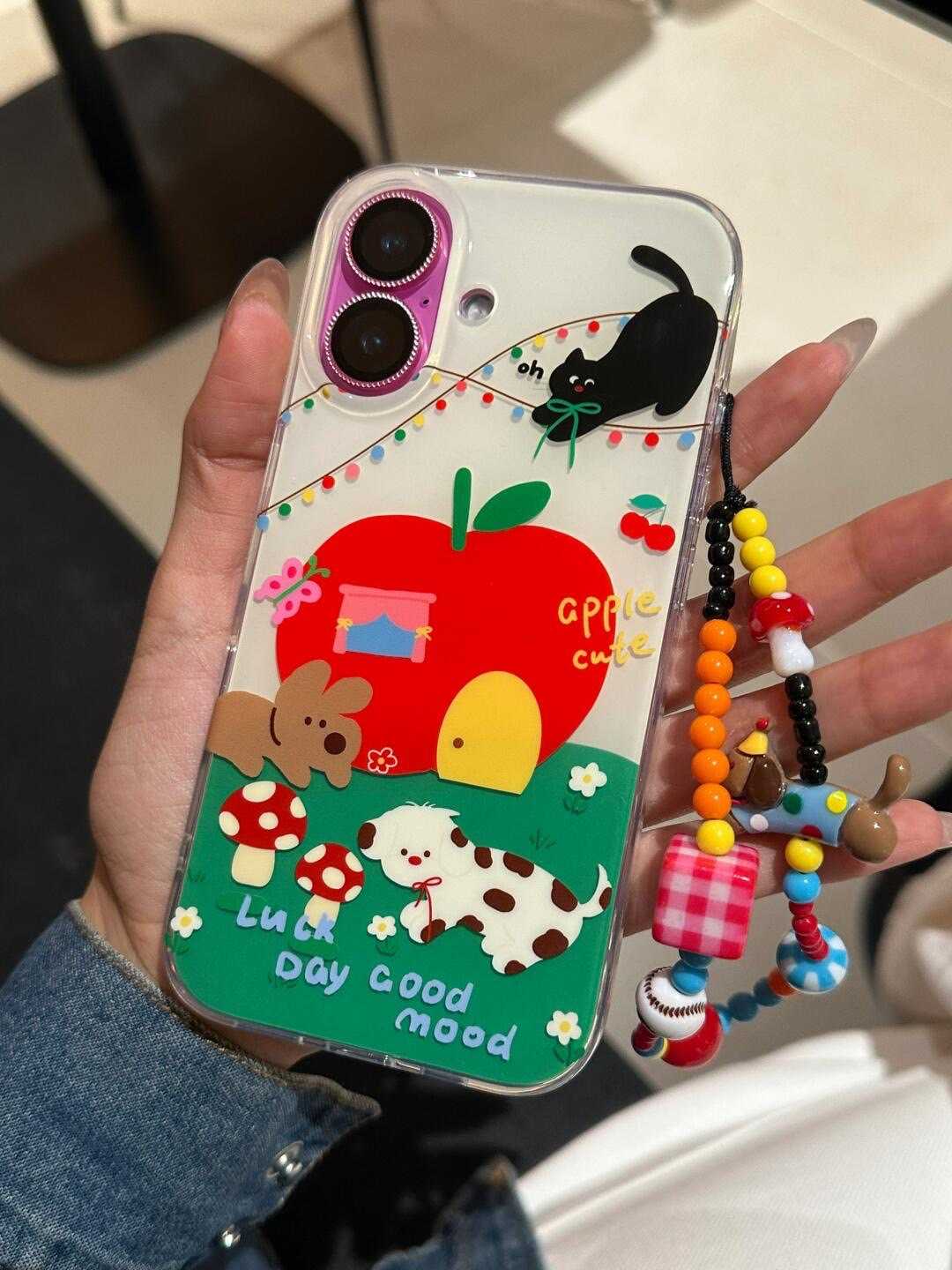 Apple Cottage Crew iPhone Case