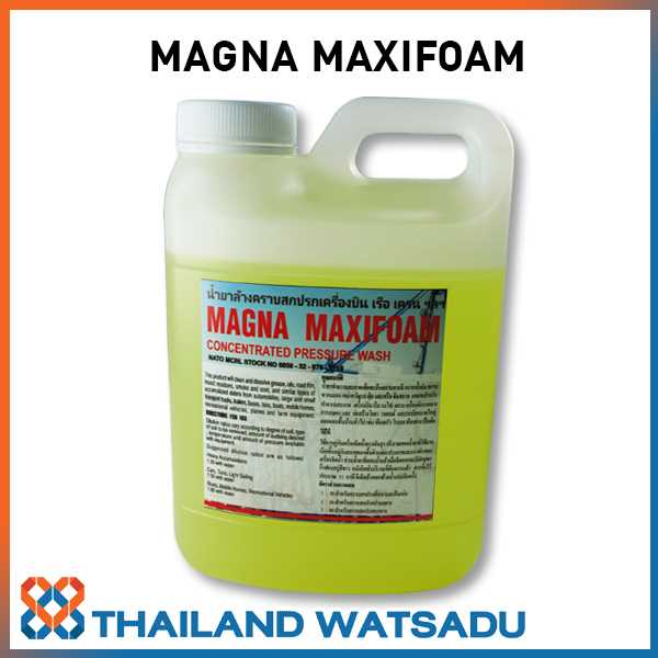น้ำยาขจัดคราบสกปรก MAGNA MAXIFOAM ล้างรถโดยไม่ต้องเช็ด