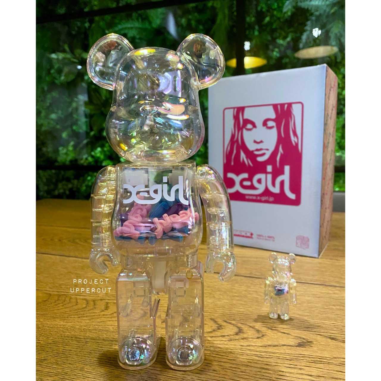 BE@RBRICK 400%+100% X-girl (2010) [Displayed / Like New]