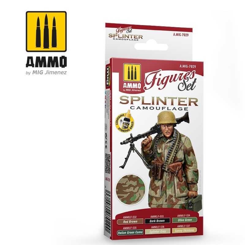 AMIG7029 SPLINTER CAMOUFLAGE SET