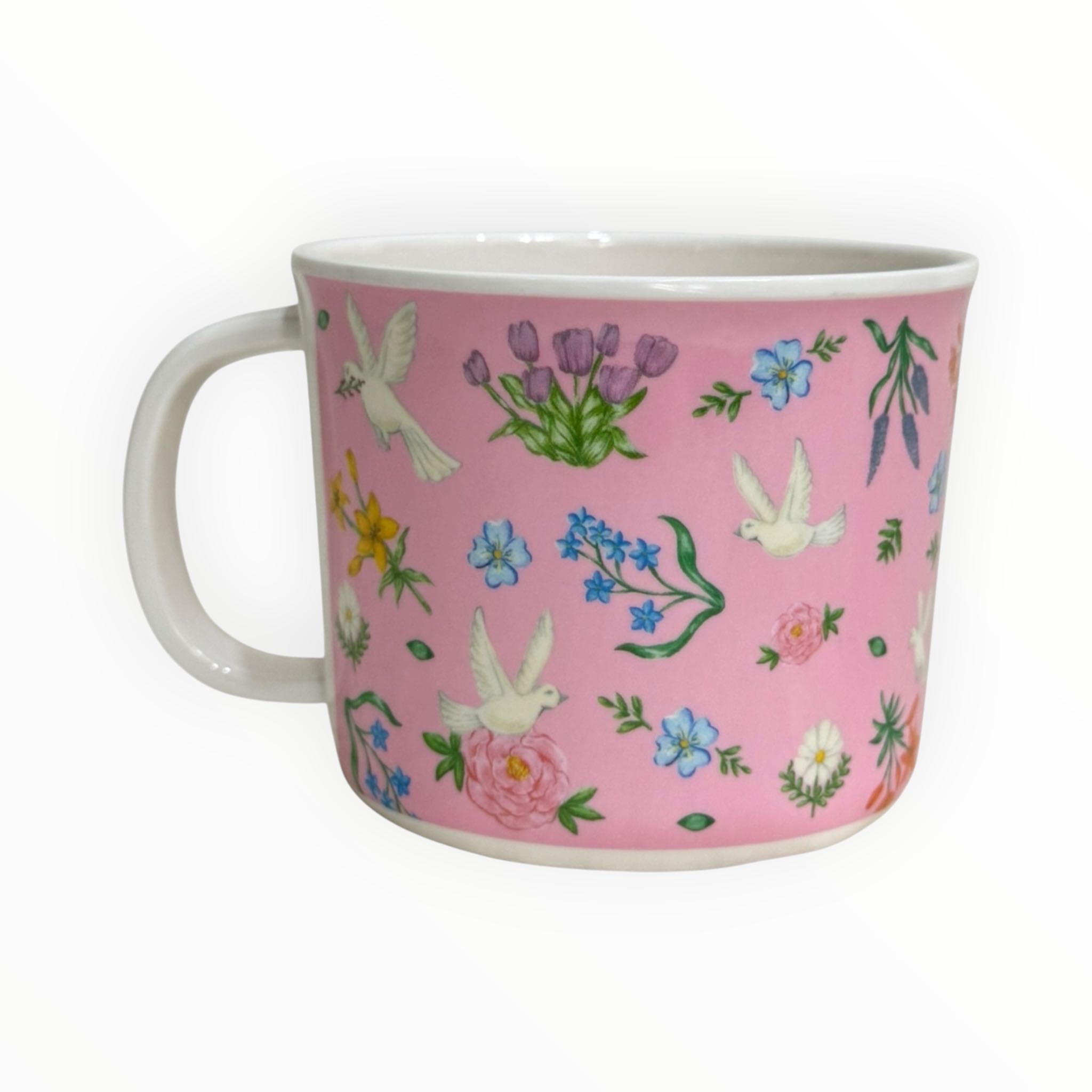 แก้วน้ำ 1 ใบ มีหู เมลานิน 2.5 นิ้ว The potters