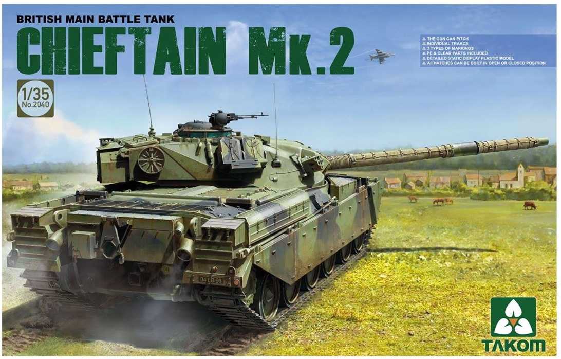 1/35 British Main Battle Tank Chieftain Mk. 2