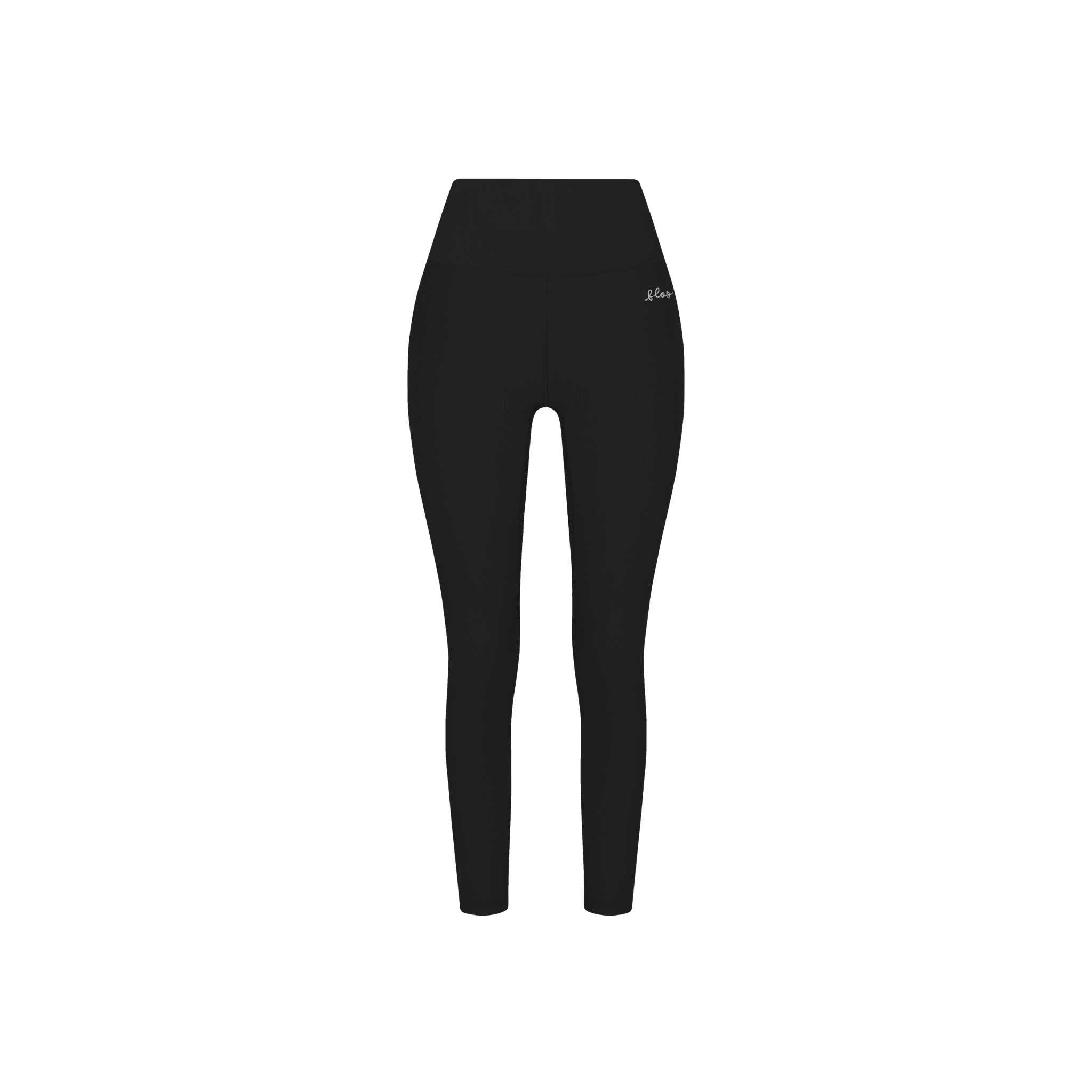Palette Back-Pocket Wide Ribbed Leggings (Onigiri) - The Flos Club