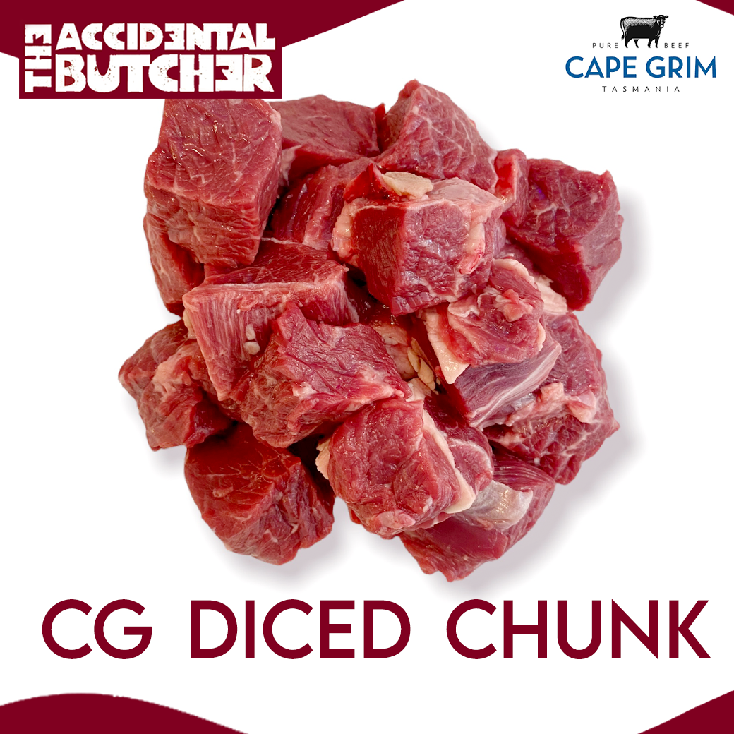 Cape Grim Beef Diced Chuck (500g)