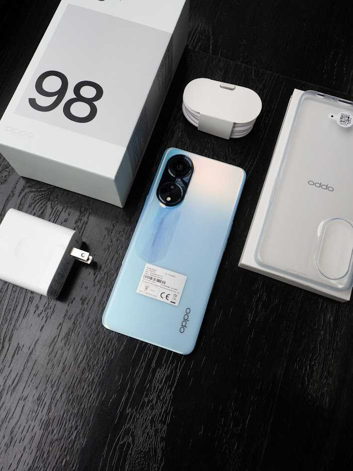 สมาร์ทโฟน Oppo A98 (5G) 8+256GB จอ 6.72 นิ้ว แบต 5,000 mAh รับประกันศูนย์ 1 ปี