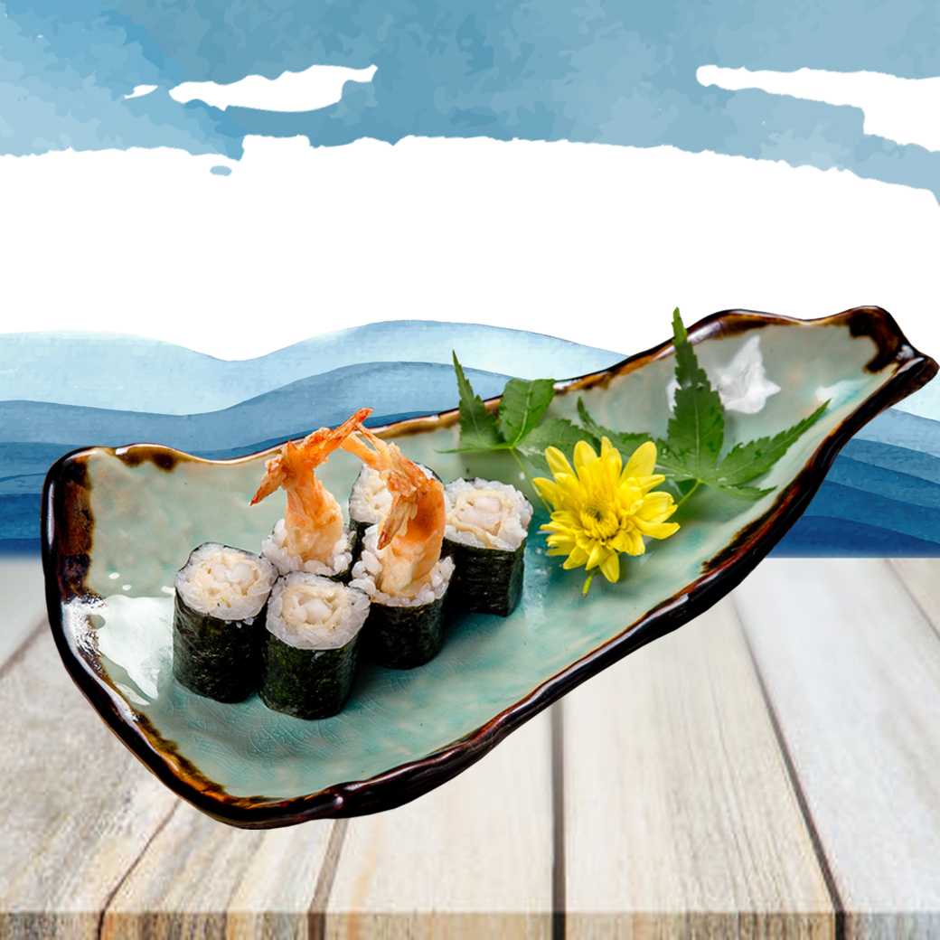 Ebi Tem Maki	ข้าวห่อสาหร่าย กุ้งเทมปุระ