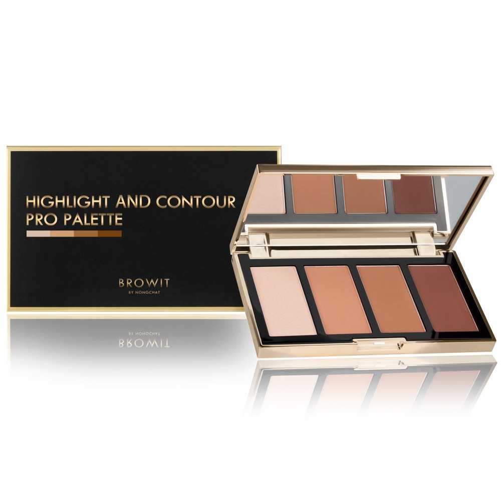 พาเลทไฮไลท์แอนด์คอนทัวร์ ► Official Account | Browit Highlight & Contour Pro Palette