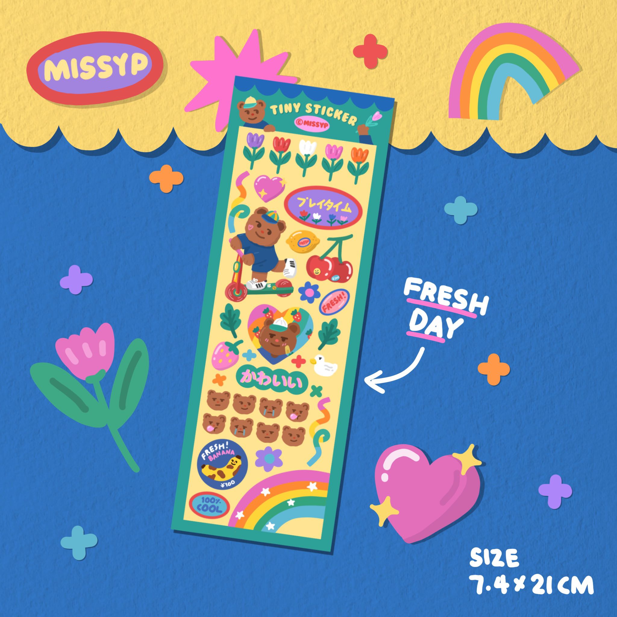 STICKER FRESH DAY