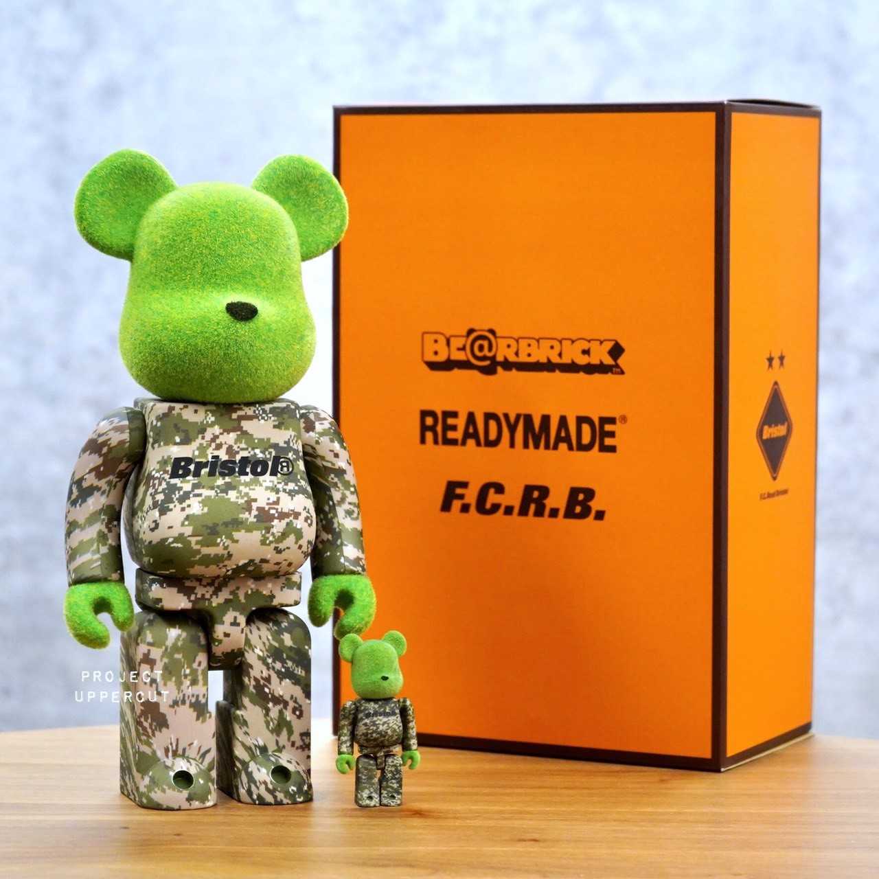 BE@RBRICK 400%+100% READYMADE®︎ x F.C. Real Bristol (F.C.R.B.) [New]