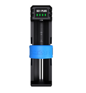 เครื่องชาร์จเร็วอัจฉริยะ XTAR SC1 Plus จ่ายกระแส / ชาร์จเร็ว 3A สำหรับแบต Li-ion / NiMH D Size