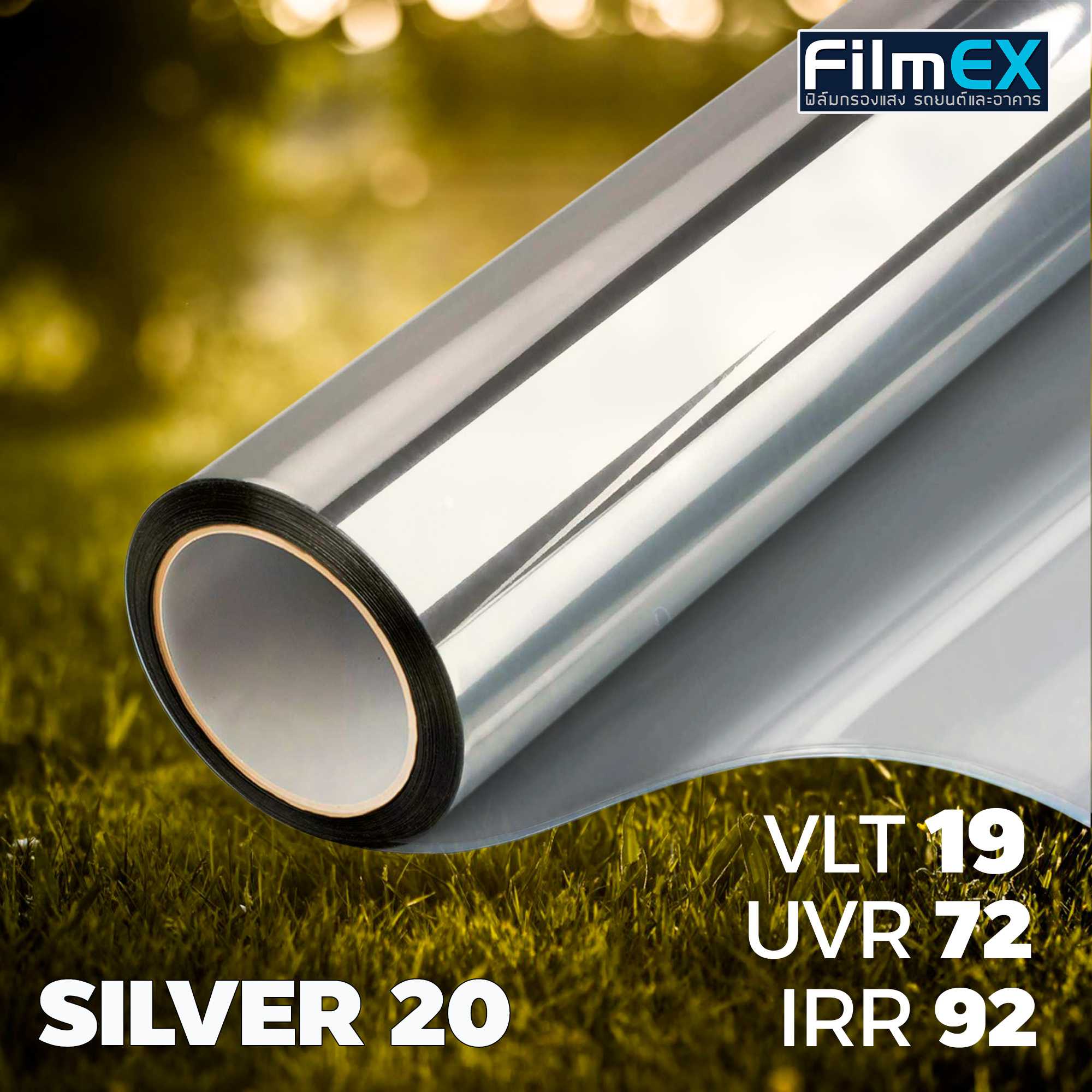 SILVER 20 BUILDING WINDOW FILM