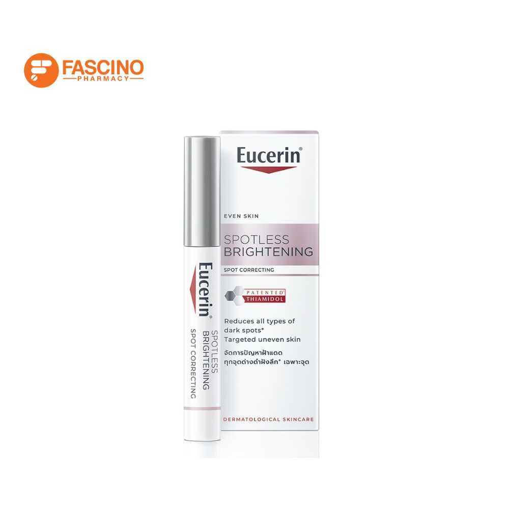 Eucerin Spotless Brightening Spot Correcting ผลิตภัณฑ์ลดเลือนฝ้า กระ จุดด่างดำ (5ml.)