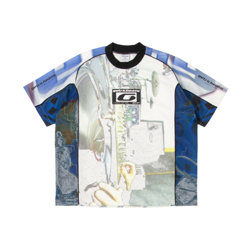 Digital Sports Jersey Blue