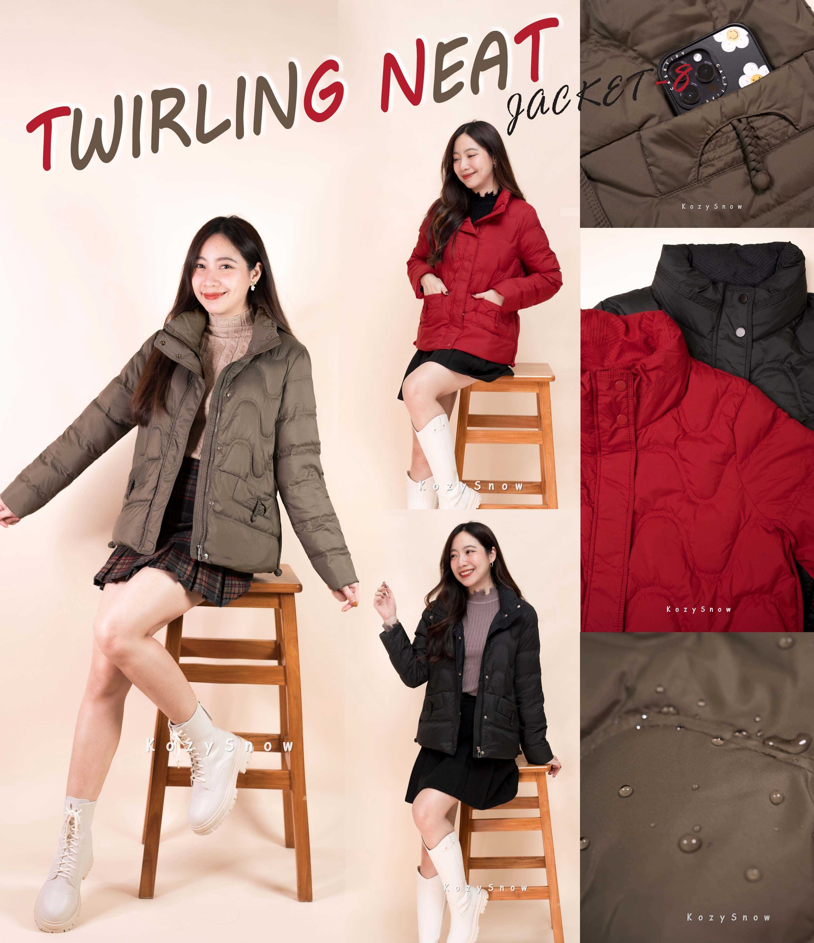 J0016 Twirling Neat Jacket -8