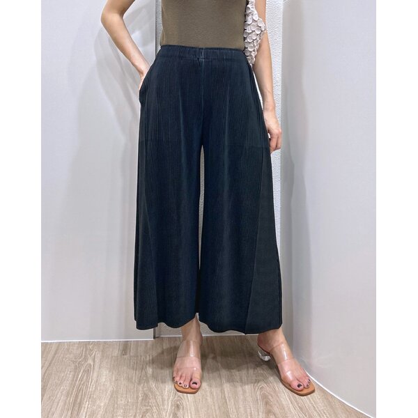 ยาว 34 นิ้ว 2MUAY รุ่น GJO10692 กางเกงพลีทคุณภาพ THICK WIDE LEG PLEATED PANTS 4 สี FREE SIZE