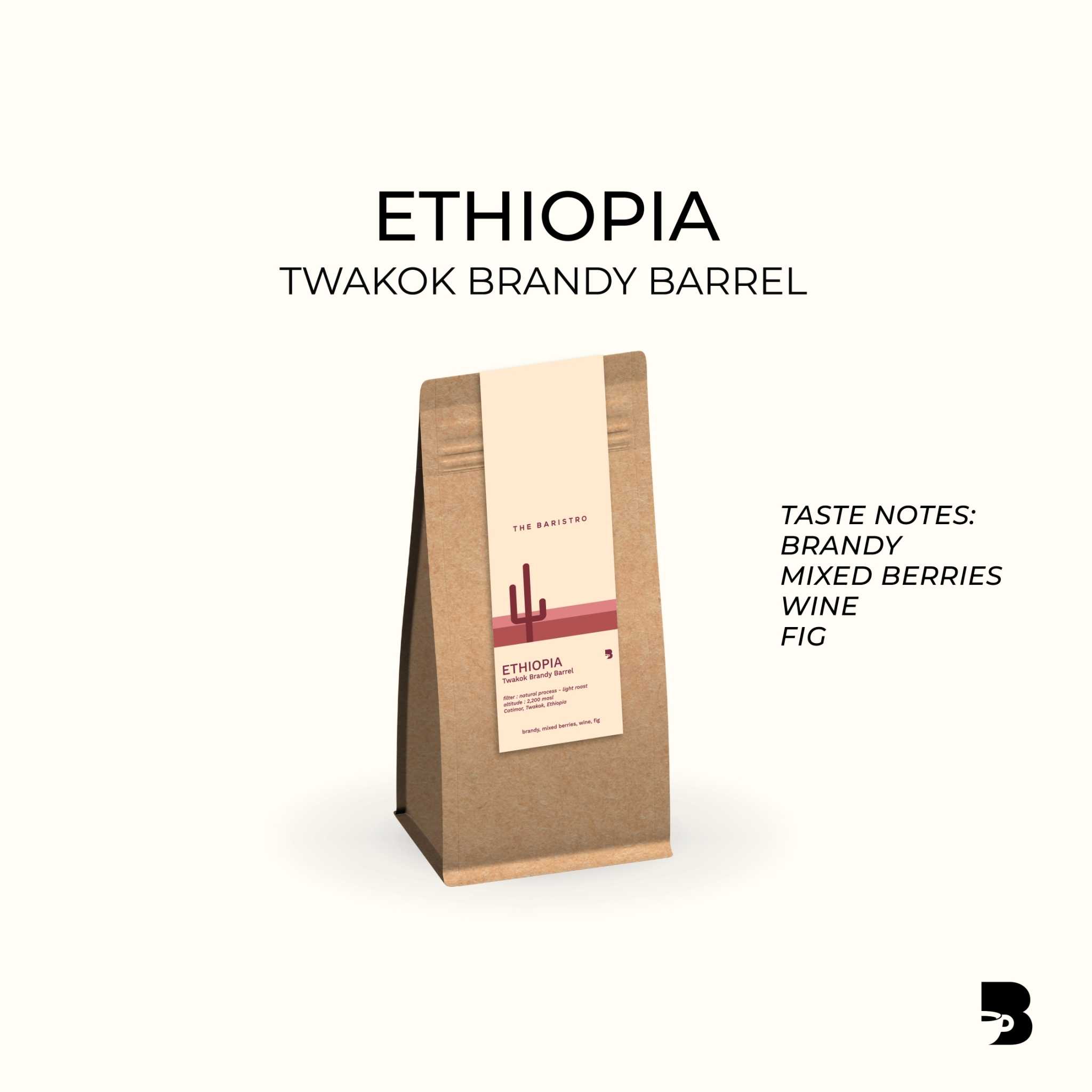 Ethiopia Twakok Natural Brandy Barrel