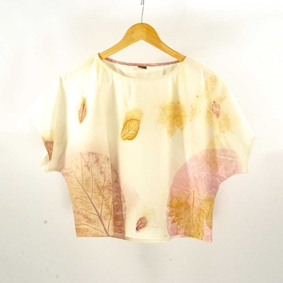 เสื้อคอกลม ECO PRINT