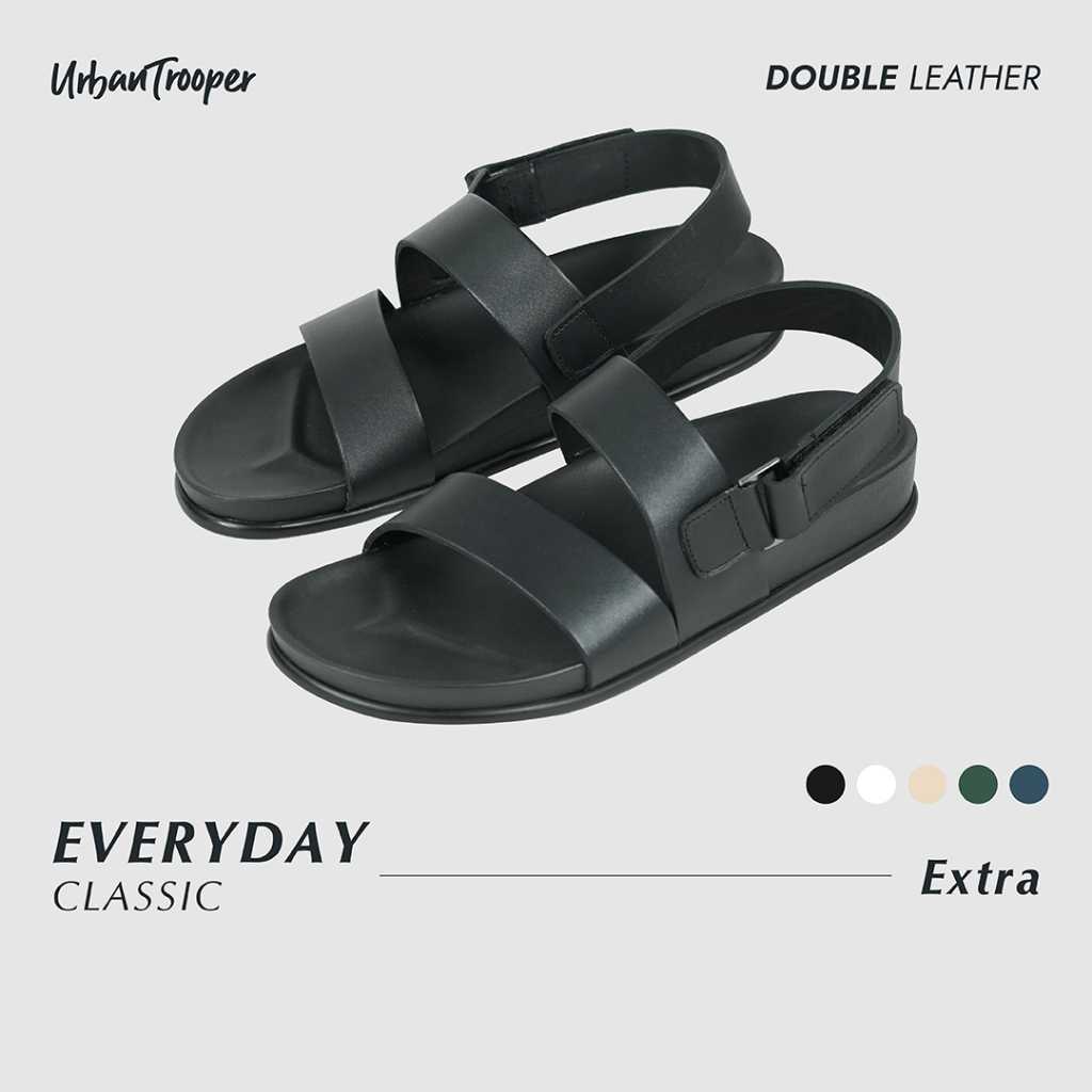 รองเท้า Urban Trooper Everyday รุ่น Classic สีดำ (Charcoal) รองเท้ารัดส้น / Unisex