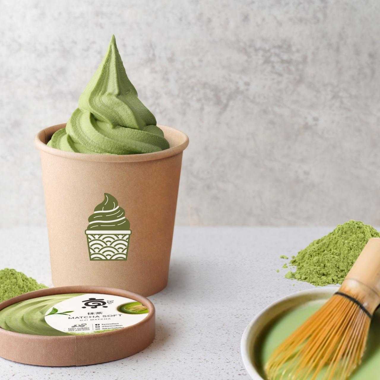 Matcha Soft Cream (Pint Size)