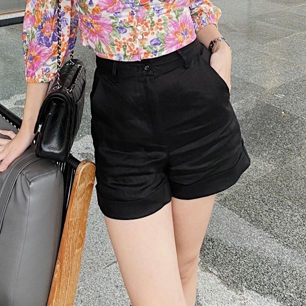 Signature shorts (black) - S