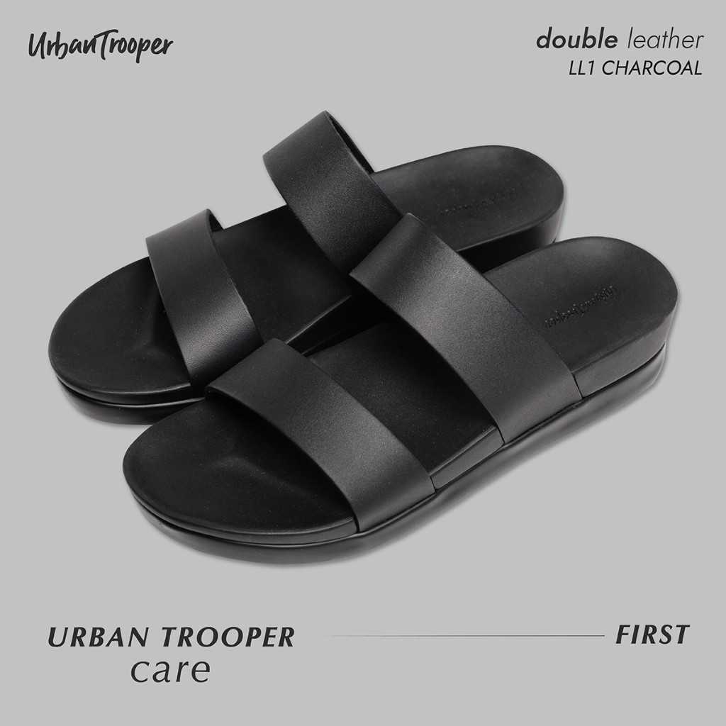 รองเท้า Urban Trooper Care รุ่น First สีดำ (LL1 Charcoal) รองเท้าเเตะ / ผู้หญิง Female