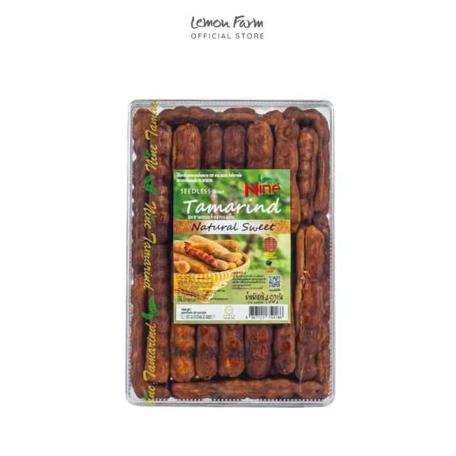 มะขามอบแห้งแกะเมล็ดรสธรรมชาติ 450g Nine Tamarind