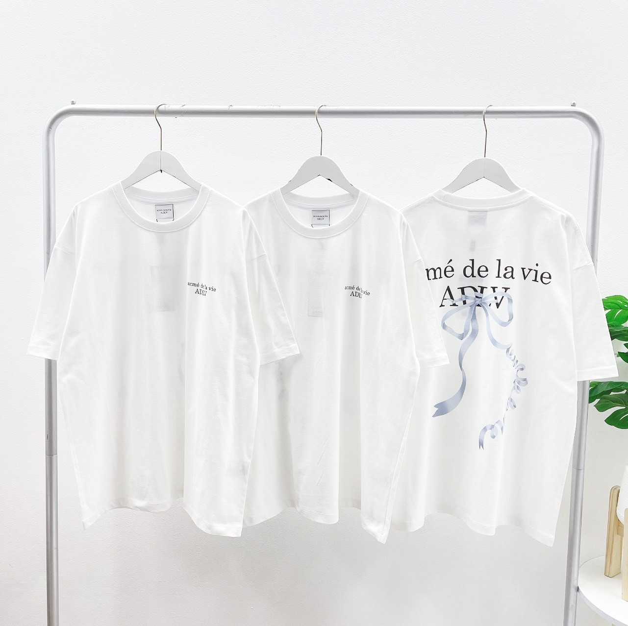 ADLV Ribbon T-Shirt (White)
