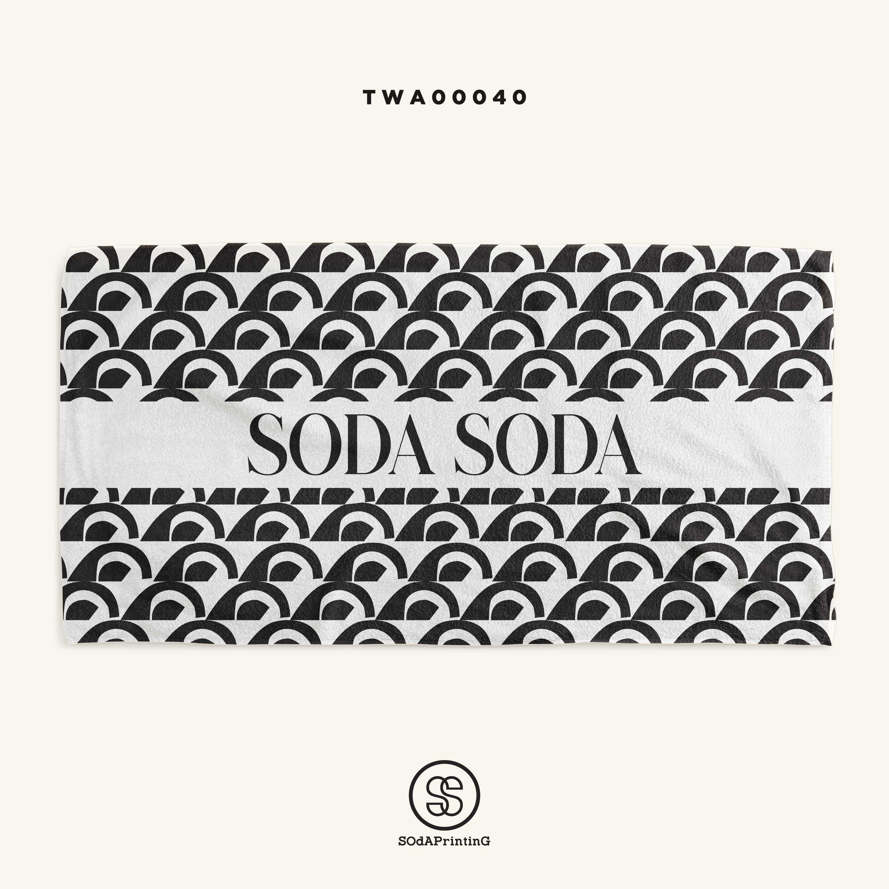 ผ้าเช็ดตัว BEAU รหัส  TWA00040 #SOdAtowel #SOdAhome #BEAU