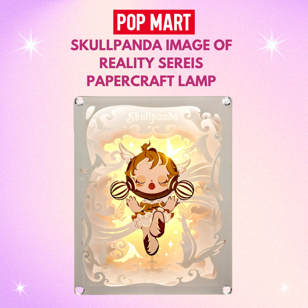 พร้อมส่งในไทย - SKULLPANDA Image Of Reality Sereis - Papercraft Lamp โคมไฟ ของแท้
