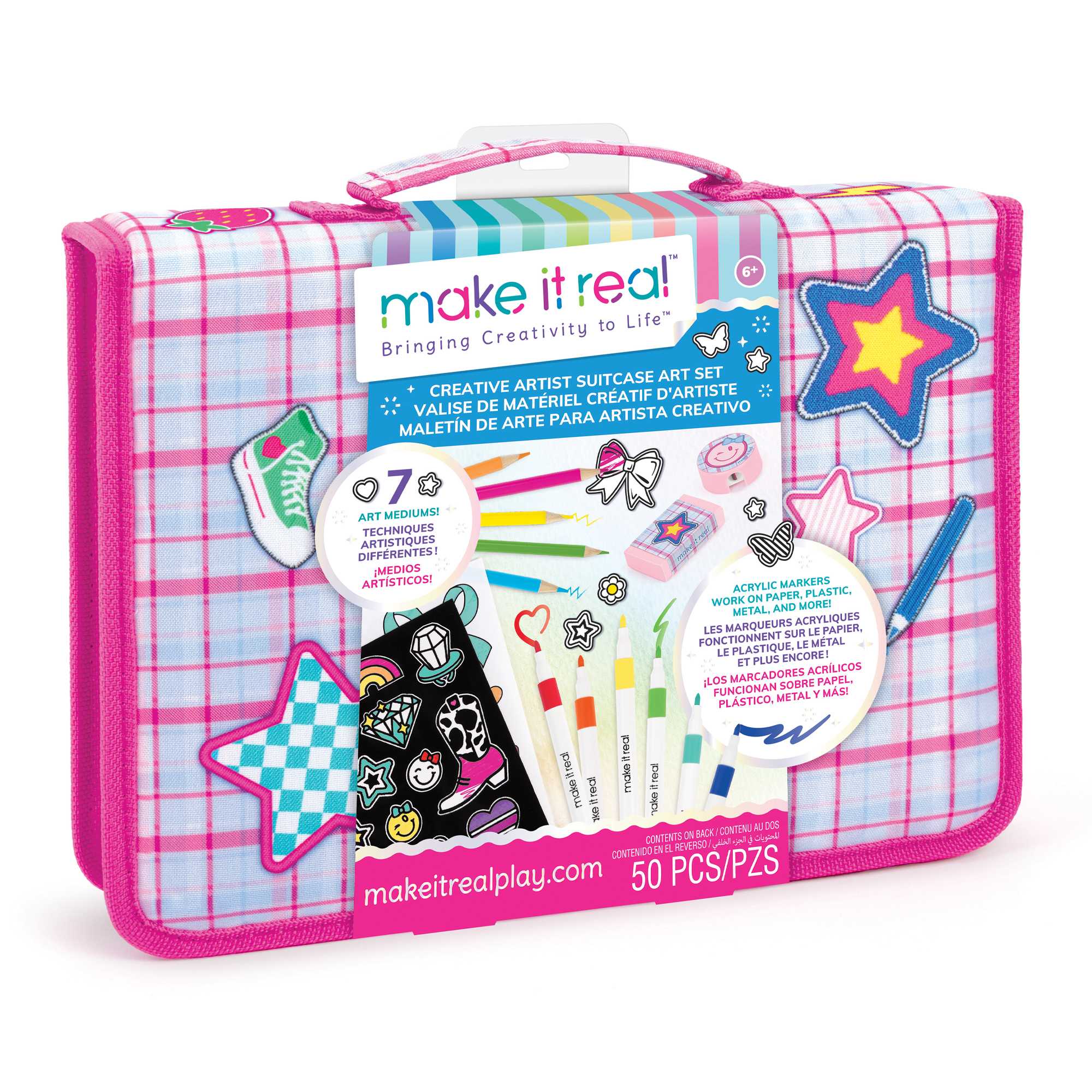 Make It Real - Creative Artist Suitcase Art Set ชุดอุปกรณ์ศิลปะ
