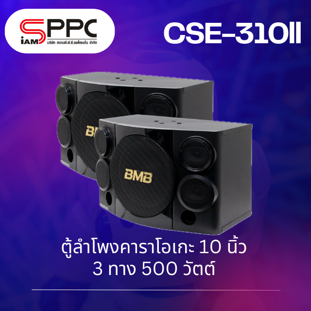 ตู้ลำโพงคาราโอเกะ BMB CSE-310ll