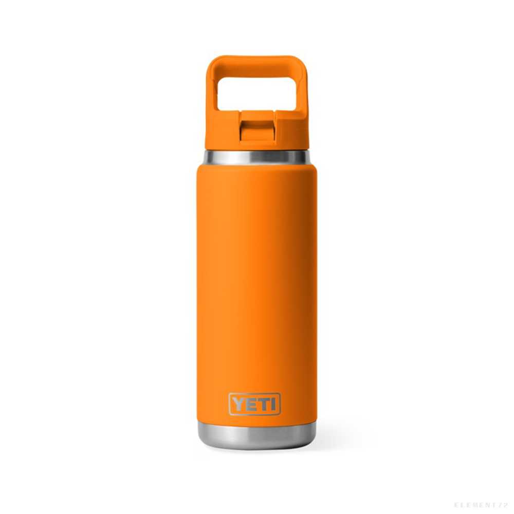 YETI กระบอกน้ำเยติ เก็บความเย็น รุ่น RAMBLER 26 OZ BOTTLE WITH STRAW CAP KING CRAB ORANGE