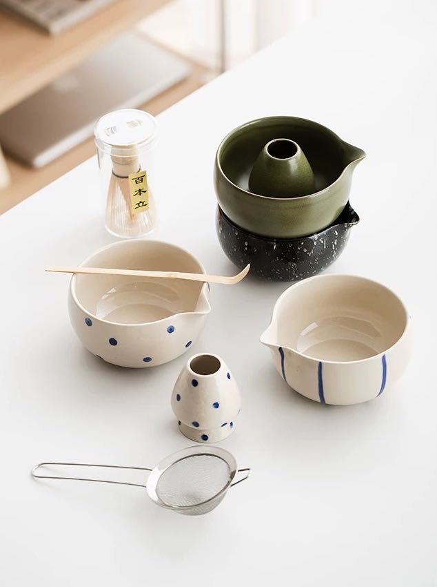 CLOUDY CLAY FIRST MATCHA SET 6PCS