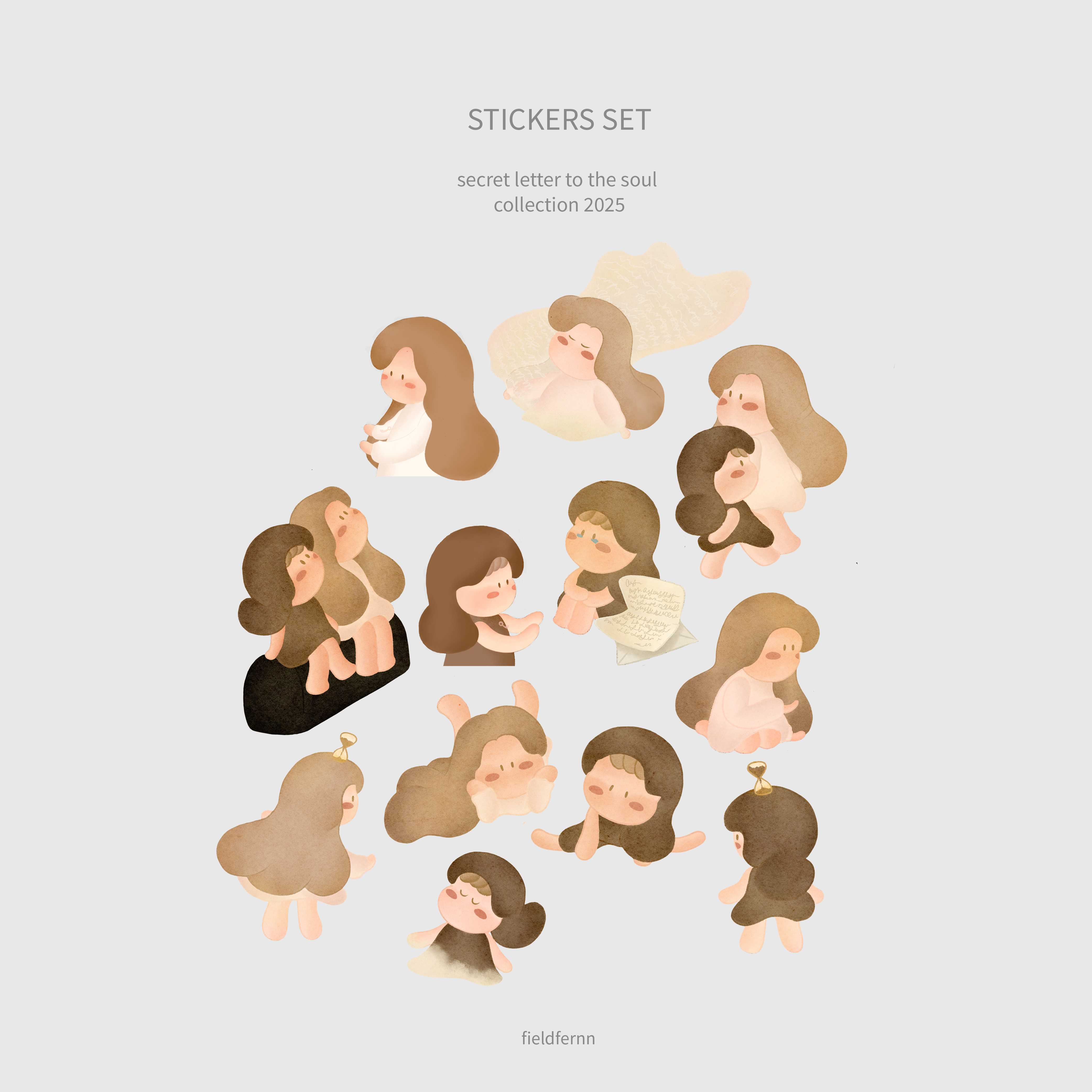 Stickers_Secret Letter to the Soul Collection 2025