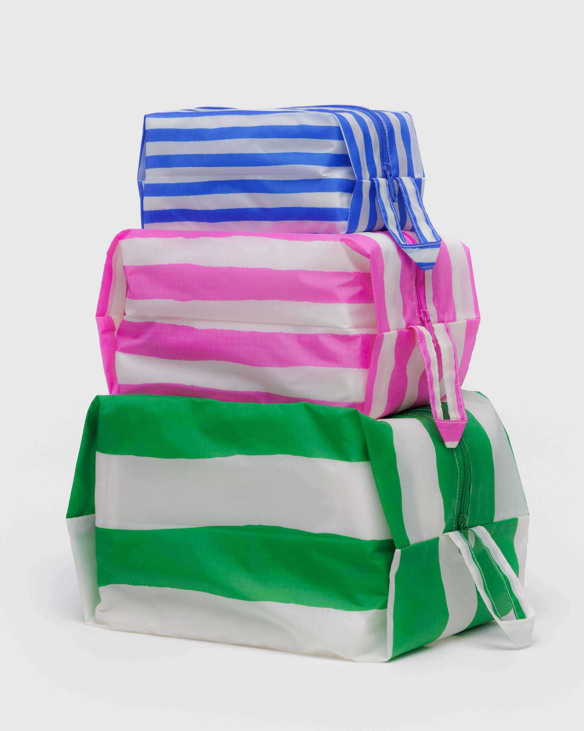 BAGGU 3D Zip - Painted Stripe