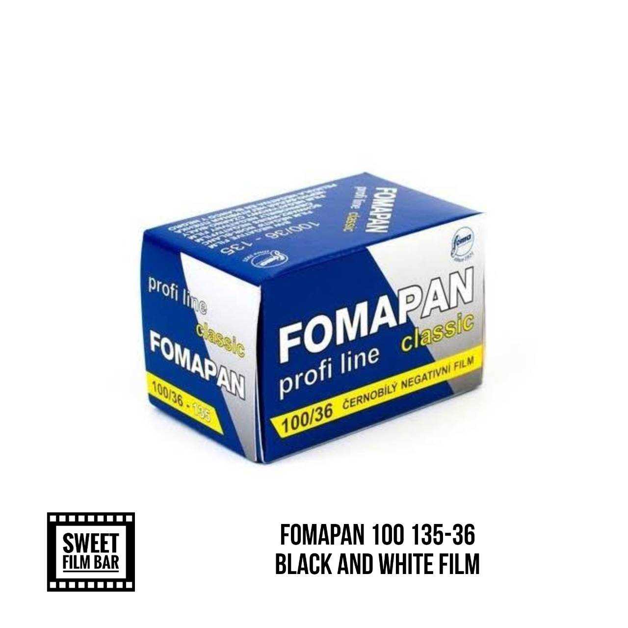 [135bw] Fomapan 100 135-36 Black and White Film
