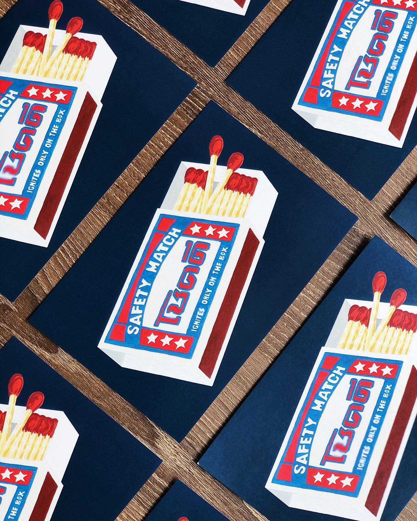 Double Siamese Cats (Set of 10-Matches) 250 gram.