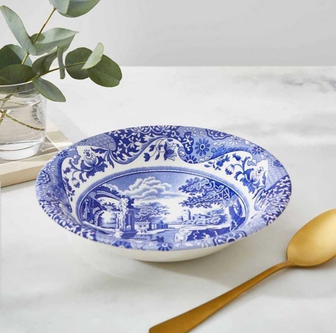 พร้อมส่งSPODE BLUE ITTALIAN  6.5 INCH CERAL BOWL // ถ้วยขนม