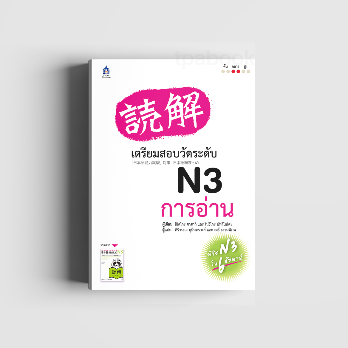 เตรียมสอบวัดระดับ N3 การอ่าน (ภาษาญี่ปุ่น)