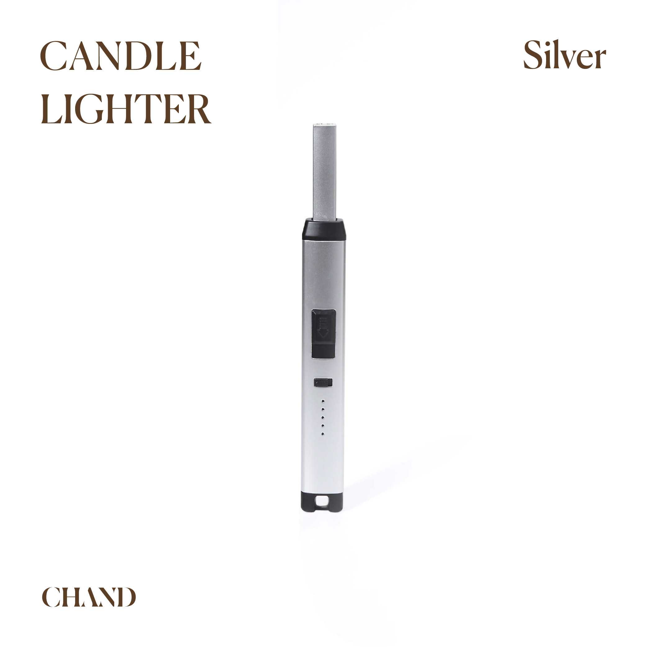 Silver Candle Lighter