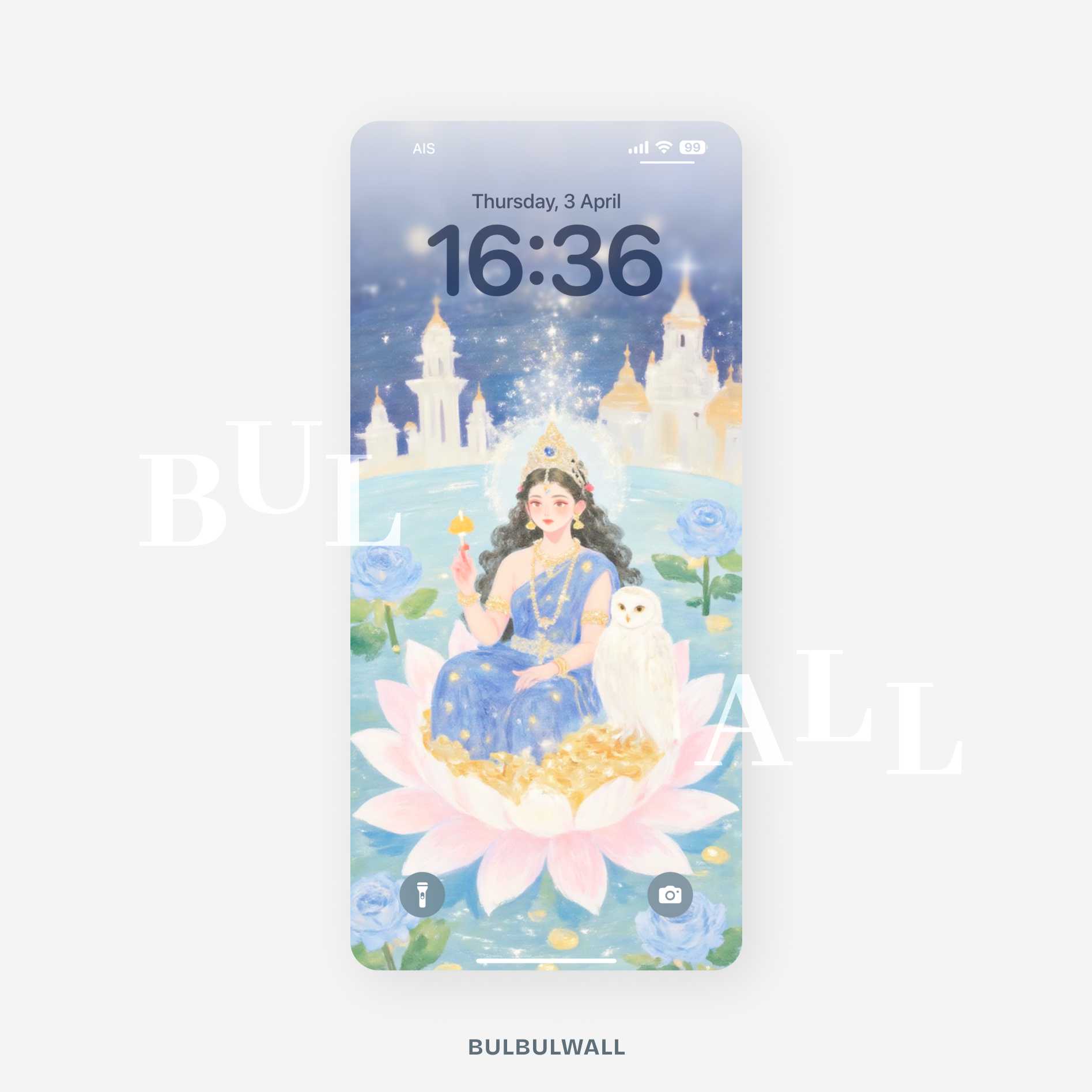 Lakshmi วันศุกร์ Phyrixal วอลเปเปอร์พระแม่ลักษมี วอลเปเปอร์มือถือสายมู เสริมดวงมงคล  - bulbulwall